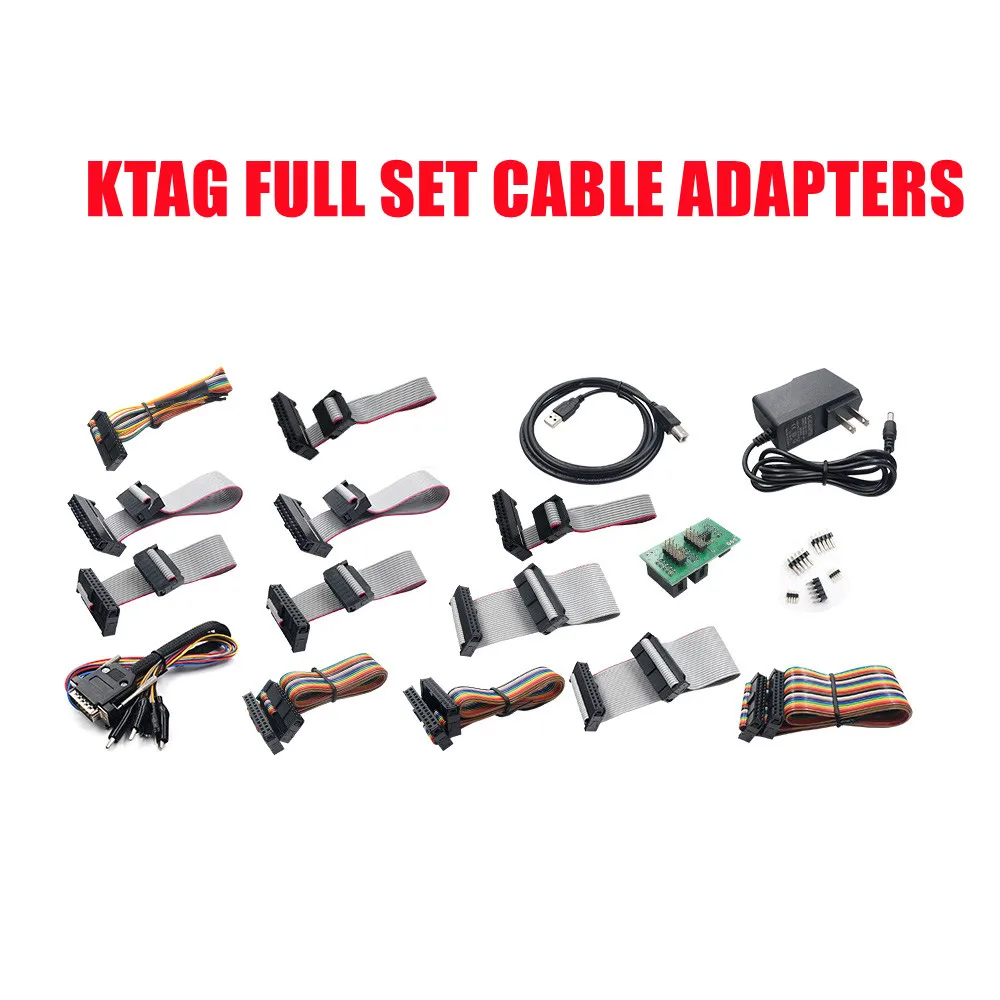 New Adapters for KTAG KT-AG Cable Set without Machine High Quality