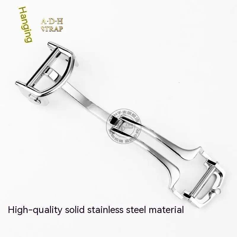 High Quality Stainless Steel Watch Buckle For Cartier Santos Blue Ballon PASHA Series New Folding Buckle Metal watch Buckle 16mm