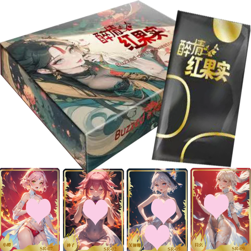 

Buzzed on The Sweetness Goddess Story Collection Card Anime Girl Rare Limited Special Theme Enamel Cards Kids Toys Hobbies Gifts