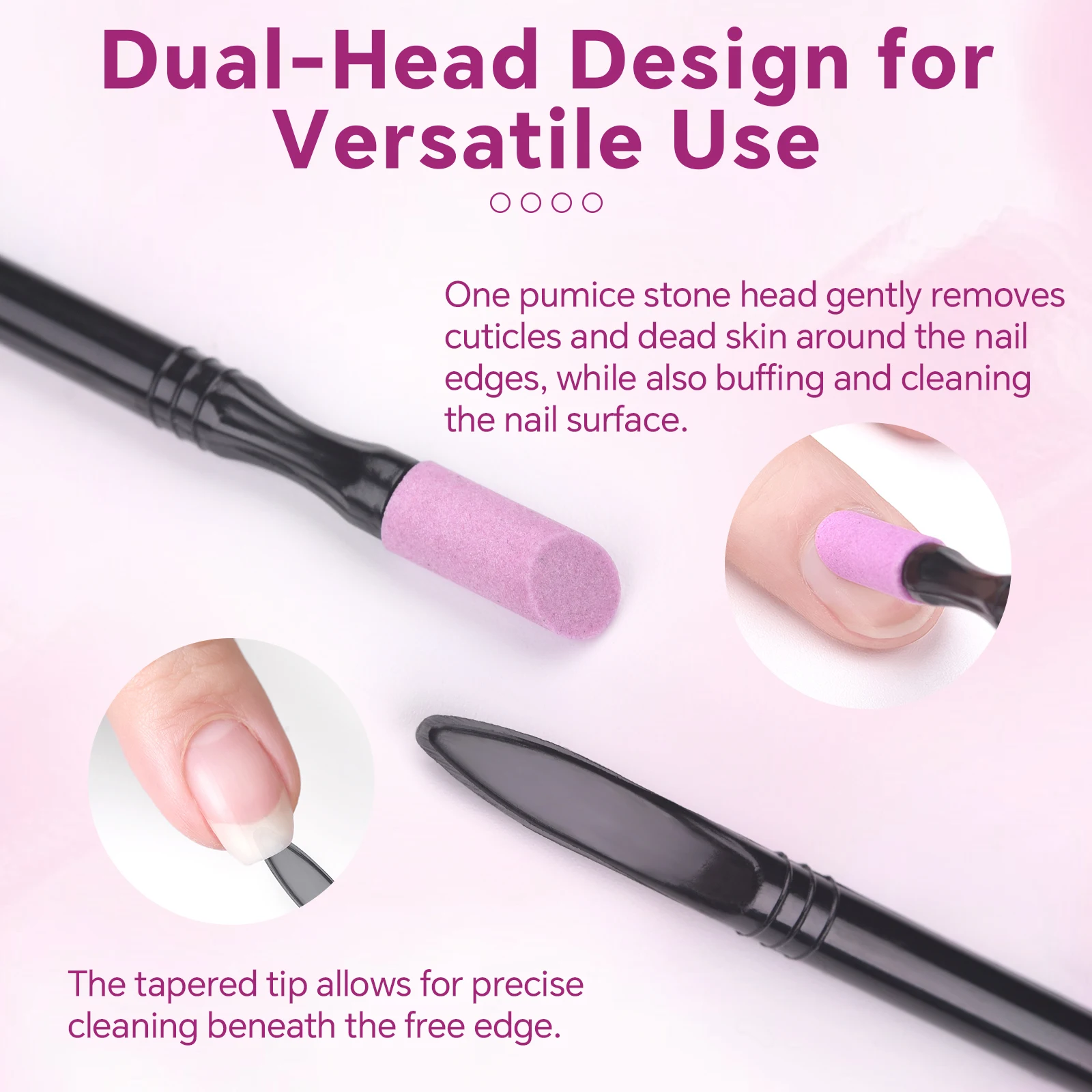 1/10 قطعة ملف الأظافر إهاب حجر انتهازي الخفاف قلم تلميع الأظافر رسومات أظافر الكوارتز طحن القلم مزيل الجلد الميت أدوات مانيكير