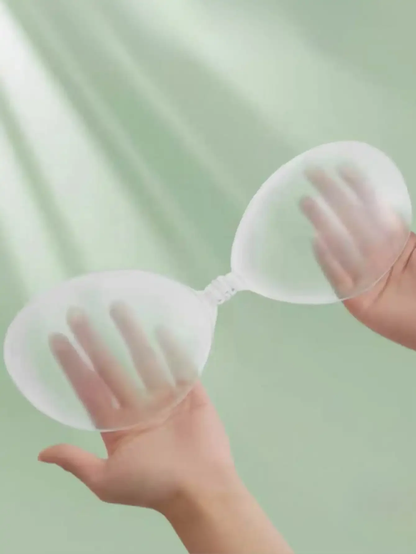 حمالة صدر نسائية من السيليكون غير مرئية بدون حمالات مع حشوة لاصقة، مناسبة للزوجين مع فساتين الزفاف وفساتين الزفاف. #2