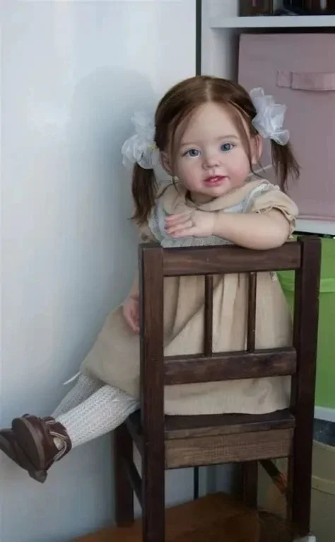 Reborn Bonnie Doll Kit 28inch With Cloth Body Random eyes Unfinished Unpainted Blank DIY Doll Parts Collectible Art Doll