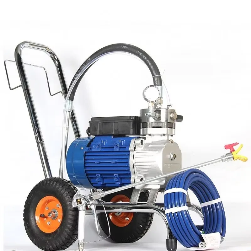 Electric Painting Sprayer Airless Wall Industrial Spray Paint Machine Professional DIY Grade High-Pressure 220v