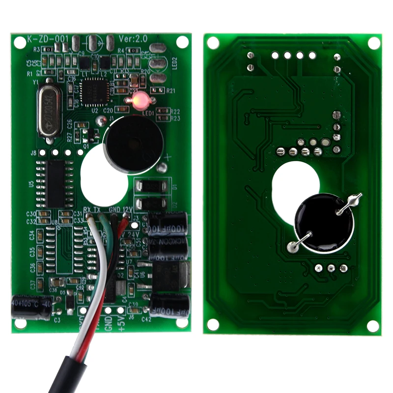 Imagem -02 - Leitor de Cartão rf de 1356 Mhz Módulo de Controle de Acesso de Cartão ic dc 12v Uart Ttl sem Contato Wiegand 26 34 Rs232 Módulo Rfid Rs485