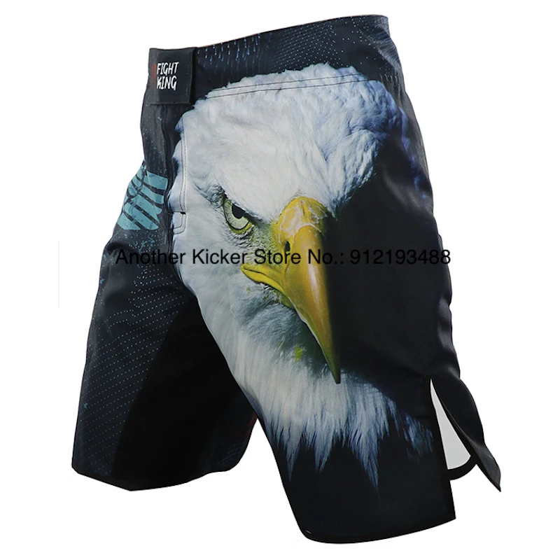 MMA تصارع السراويل الرجال النسر مصعد لا جي BJJ الملاكمة مختلط فنون الدفاع عن النفس والعتاد رياضة رياضية شرارة القتال كيك بوكسينغ السراويل #3