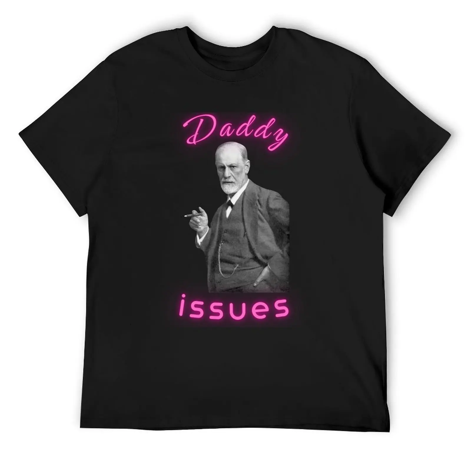 Daddy Issue Freud Funny T-Shirt heavyweights baggy shirts shirts graphic tee oversized t shirts for men