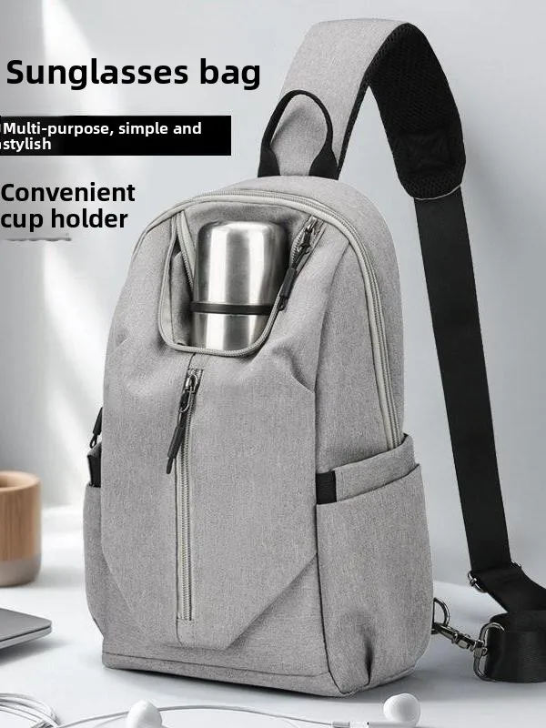 outdoor-water-bottle-chest-bag-multi-functional-casual-lightweight-waterproof-commuting-bag-sports-single-shoulder-slant-bag