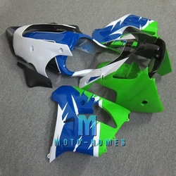 ZXMT Parts Kit Fairing for Kawasaki Ninja ZX 9R 2000 2001 ZX9R 00 01 Injection Molded Fairings Set ZXMT Blue Green