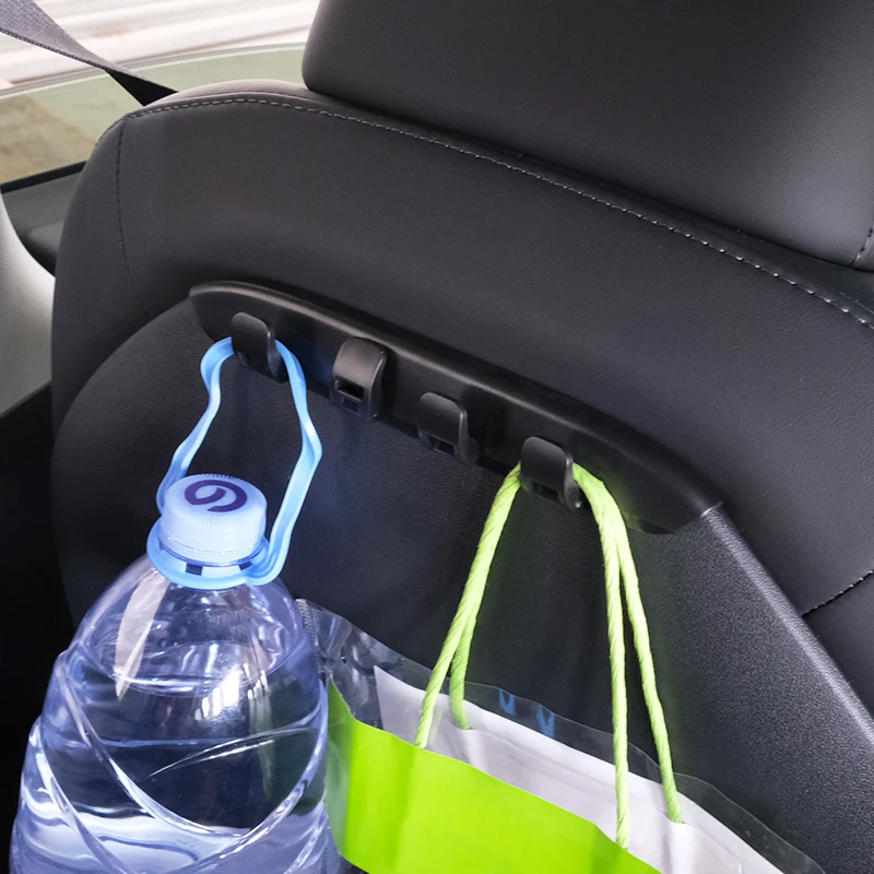 

2 Pack G222 Back Seat Hooks for Model 3 Y ABS Material Hidden Hanging Design Upgrade Accessory Automotive Car Seat Hooks