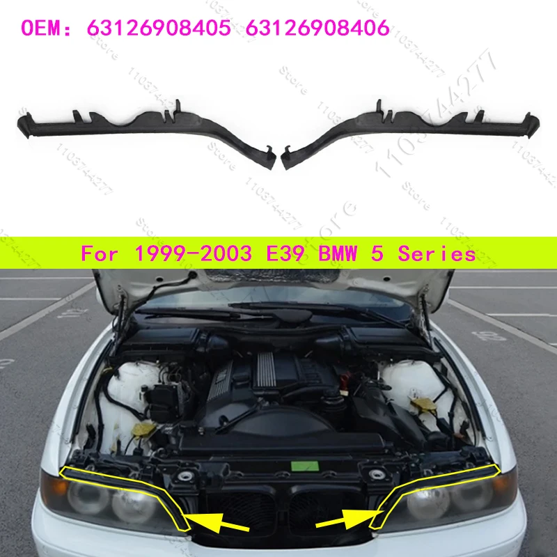 

Для 1999-2003 E39 BMW 5 серии, уплотнительная прокладка объектива фар автомобиля 63126908405 63126908406