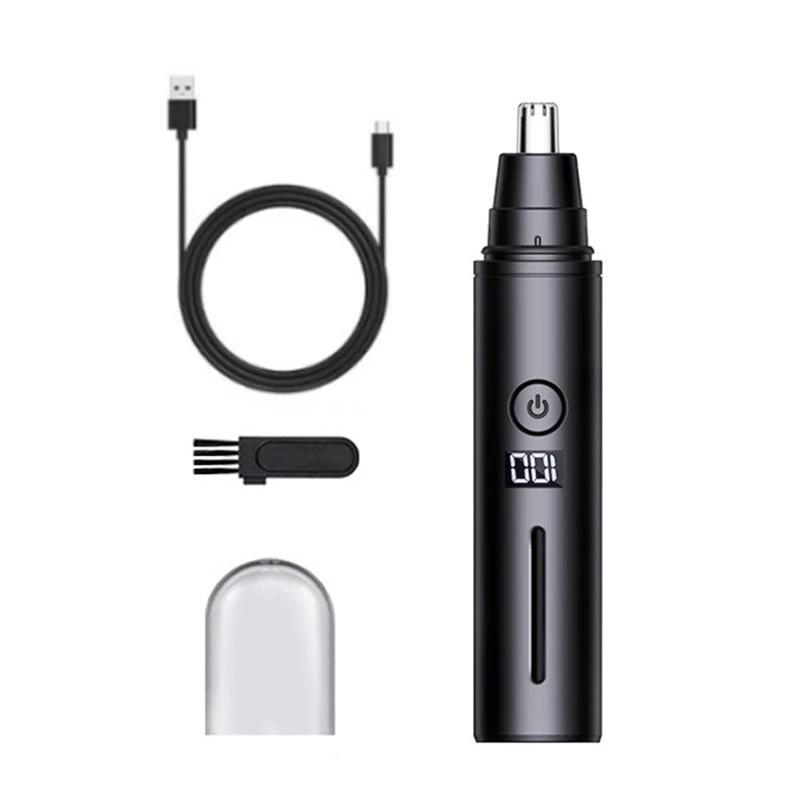 N95R Electric Mini Nose Hair Trimmer USB Rechargeable High Quality Portable Men's Safety Face Hair Removal Tool