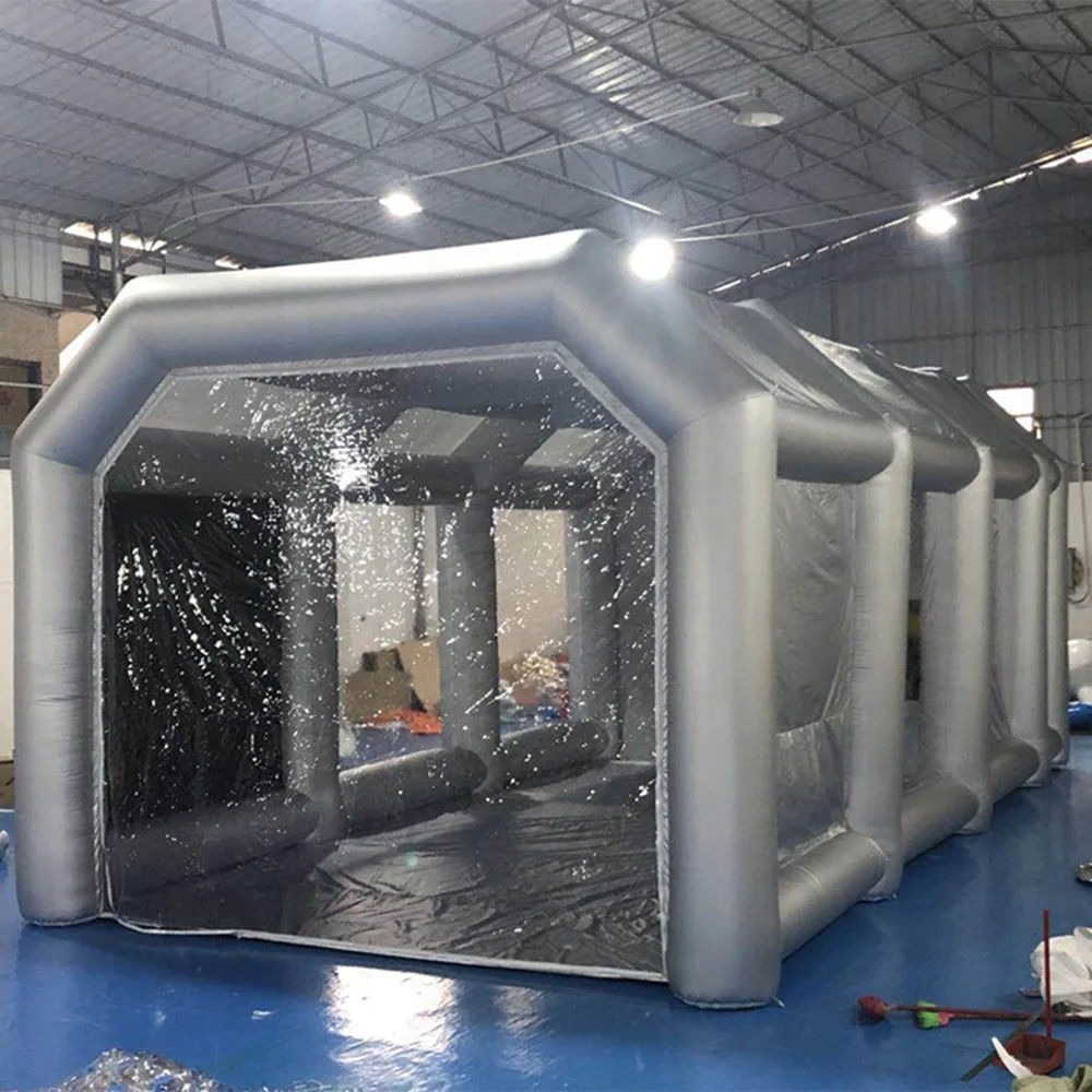 Inflatable Paint Booth Professional Car Workstation Inflatable Spray Booth Portable Auto Paint Booth for Cars Car Parts Painting