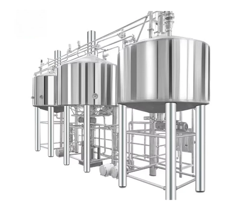 5BBL 500L 300L 100L Pub Brewhouse Small Beer Production Line Beer Brewing Equipment for Home Restaurant