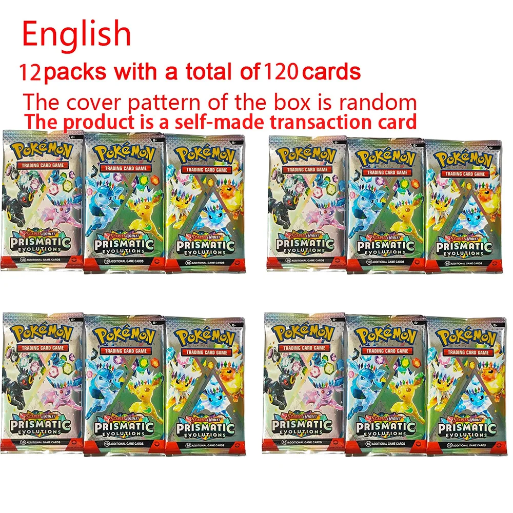 36-pack Pokémon TCG: Scarlet & Violet Eternia Astral Radiance Obsidian Flames Booster Box Pokémon Game zelfgemaakte kaarten
