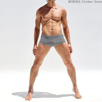メンズセクシーショートミニショーツ,柔らかく快適,伸縮性,スリム,カジュアル,ホームスポーツ,フィットネスパンツ,新品