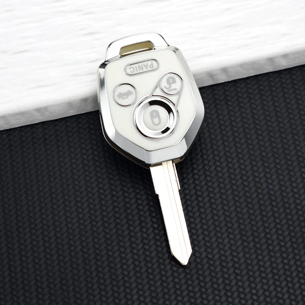 For Mitsubishi Lancer Outlander Endeavor Galant 4 Buttons TPU Remote Key Shell Case Fob Cover Keyless Protector Accessories