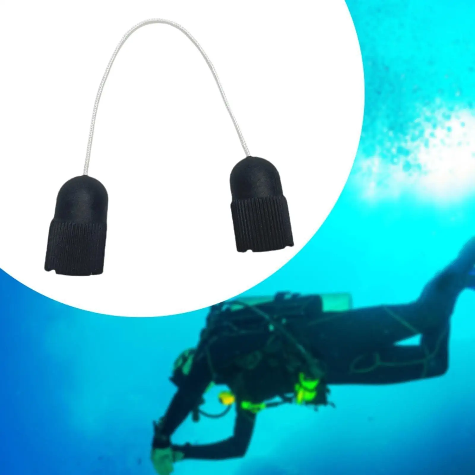Nylon Fiberglass Spearfishing Cord Wishbone Connector V Shape Rope Underwater Attachment for Spearfishing Enthusiasts