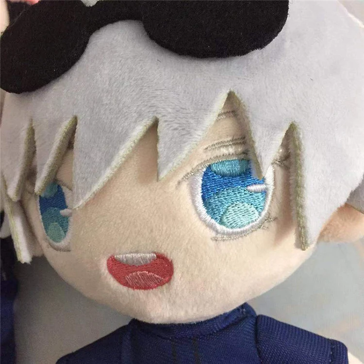 Anime Jujutsu Kaisen Satoru Gojo Geto Suguru Inumaki Toge Ieiri Shoko Cosplay Maumet Furry Cotton Doll Felt Cartoon Puppet Gift