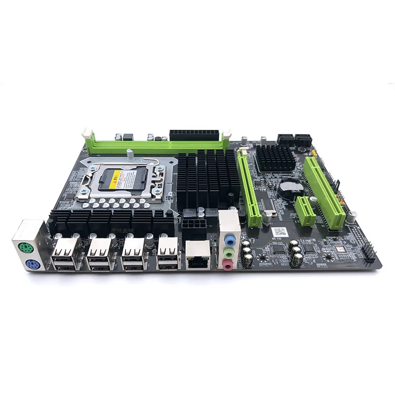 X58 Pro Motherboard LGA 1366 Support DDR3 ECC Memory RAM Intel I7 Xeon CPU X58 LGA1366 Mainboard Gigabit Network Card For PC