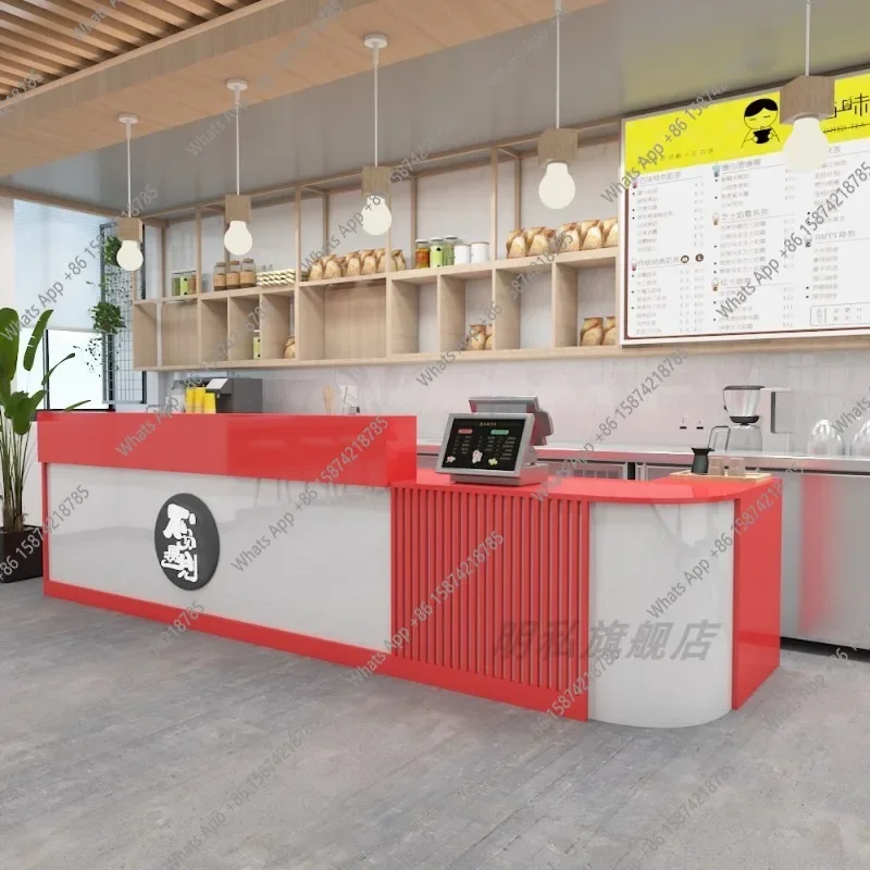 

J Luxury Industrial Reception Desks Modern Shop Beauty Hotel Restaurant Display Reception Desks Company Bureau Trendy Furniture