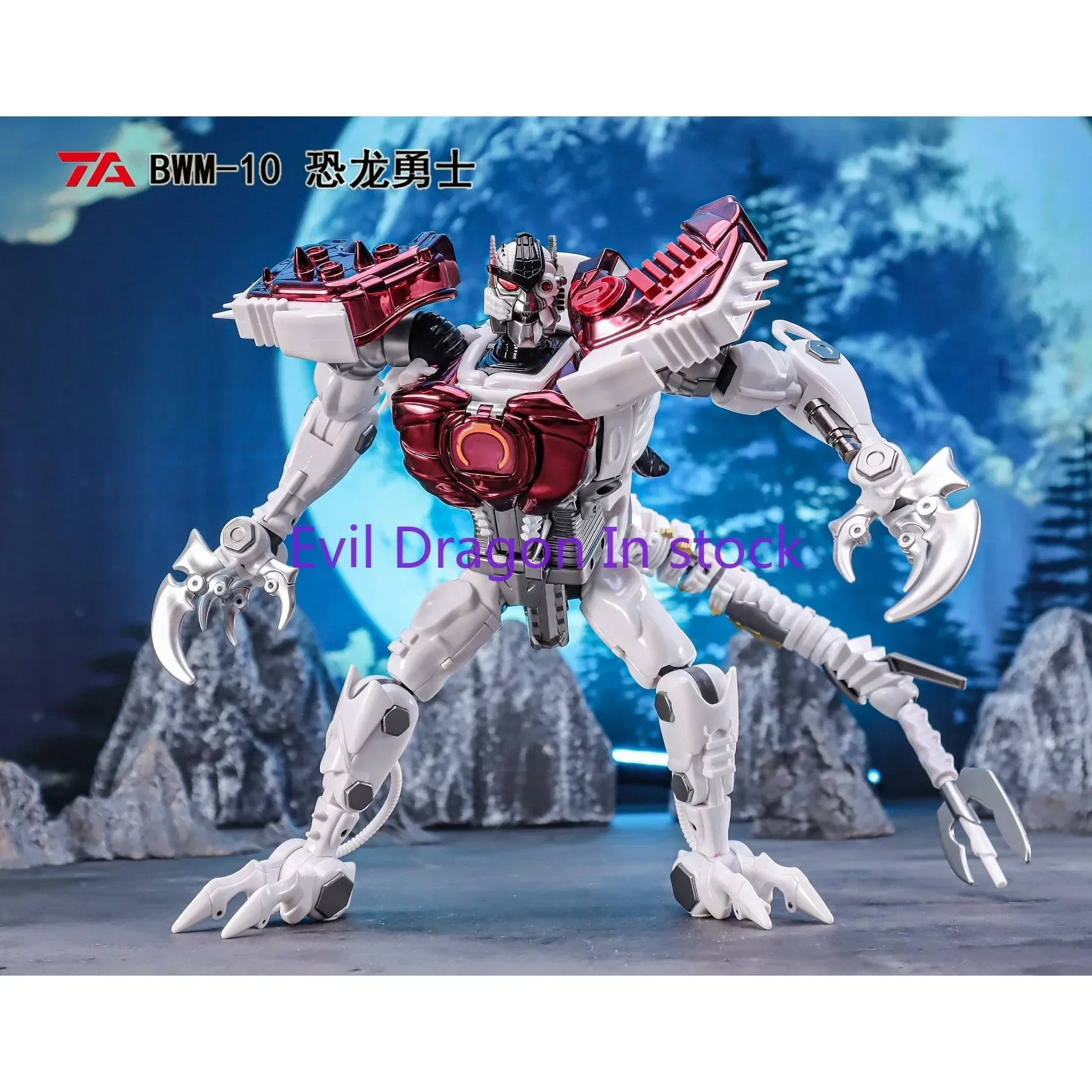 In Stock TransArt TransArt Beast Wars TA BWM10 BWM-10 Dinobot II Metal Dinobot Action Figure Toy Gift Series