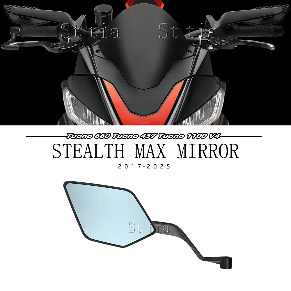 

2025 Rear View Mirrors Tuono 660 Factory Tuono 457 Tuono 1100 V4 RR 2017-2024 New Motorcycle Rearview Mirror Side View Mirrors