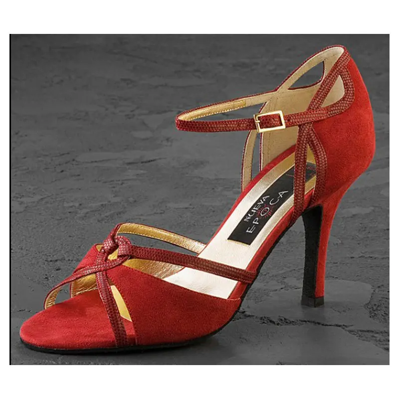 2020 New Salsa Jazz Tango Outdoor Rubber Sole free shipping Latin Dance Shoes for Women Dancing Stylish High Heel Flock