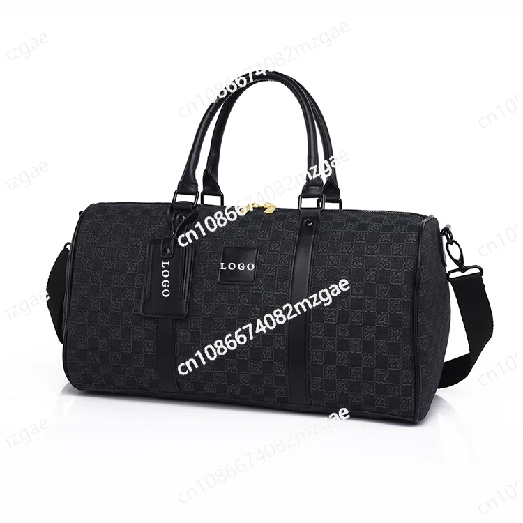 Custom Sports Gym Bag Workout Duffel Bag with Shoes Compartment Wet Pocket for Men and Women Durable Water Resistant