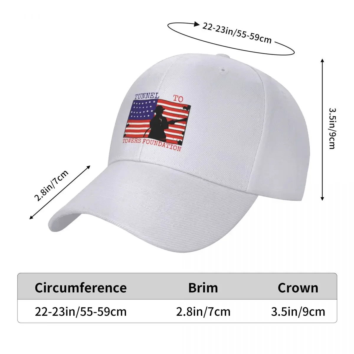 Tunnel To Towers Cap baseball cap Golf wear uv protection solar hat Men's baseball cap Women's