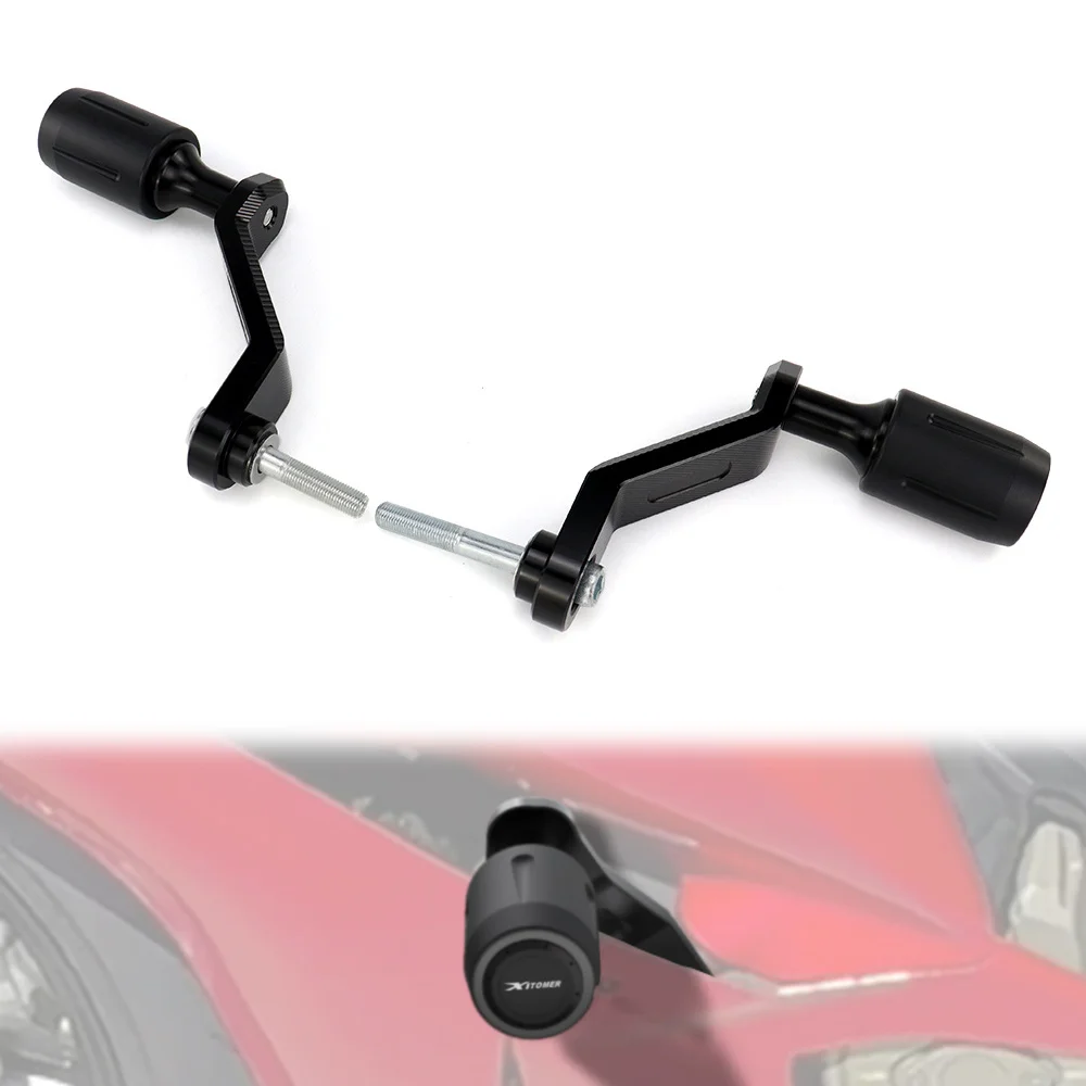 

For Ducati Panigale V4 V4S V4 S 2025- Motorcycle Aluminum Falling Protection Frame Slider Fairing Guard Anti Crash Pad Protector