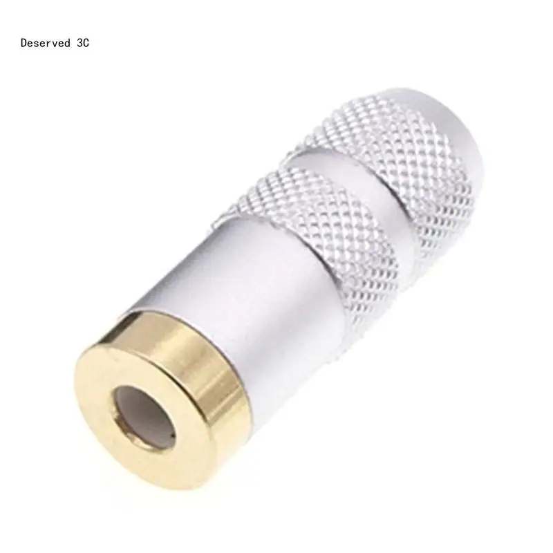 4 Cores 3.5mm Earphone Adapter Standard 3.5mm Female Sound Coupler Connection Two 3.5mm Headphone Cable