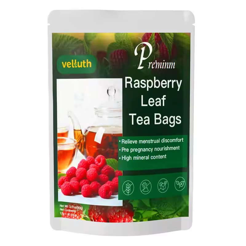 Raspberry leaf tea bag midwifery and menstrual herbal tea, suitable for pregnancy and postpartum recovery - Image 4