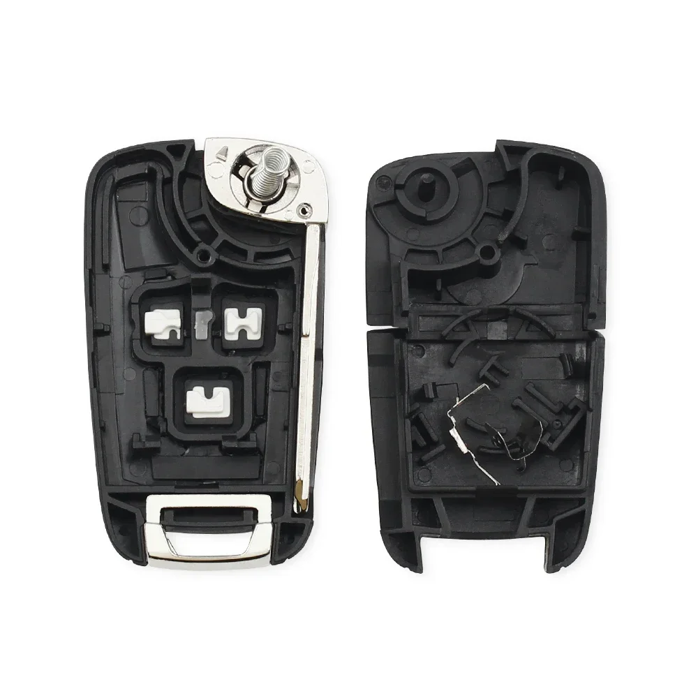 KEYYOU For Chevrolet Cruze Aveo 2/3 Buttons Modified Flip Folding Blank Case Fob Car-Styling Left /Right Blade Remote Key Shell