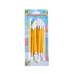 Arts Crafts Clay Sculpting Tools Pottery Carving Tool Kit Pottery & Ceramics Ceramics Wooden Handle Modeling Clay Tools