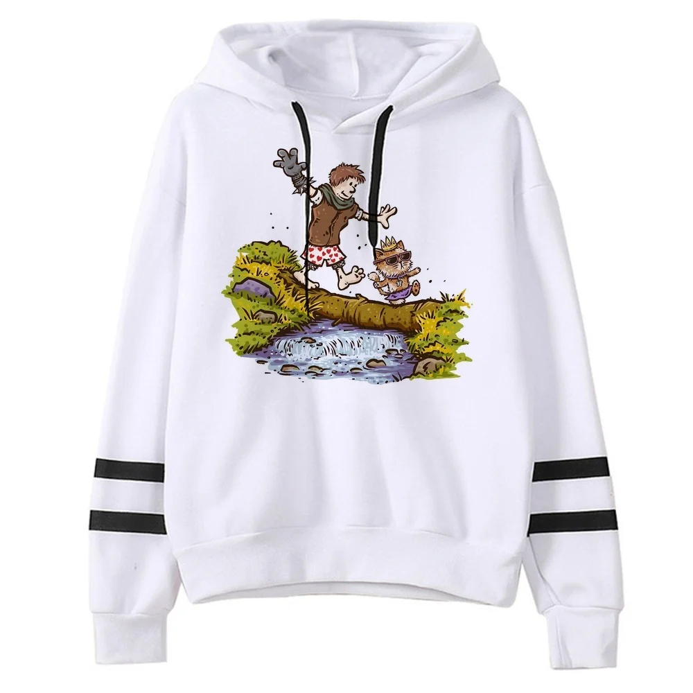 Dungeon Crawler Carl sweatshirt women fashion tops cartoon 2000s hip hop harajuku Korean Pockets