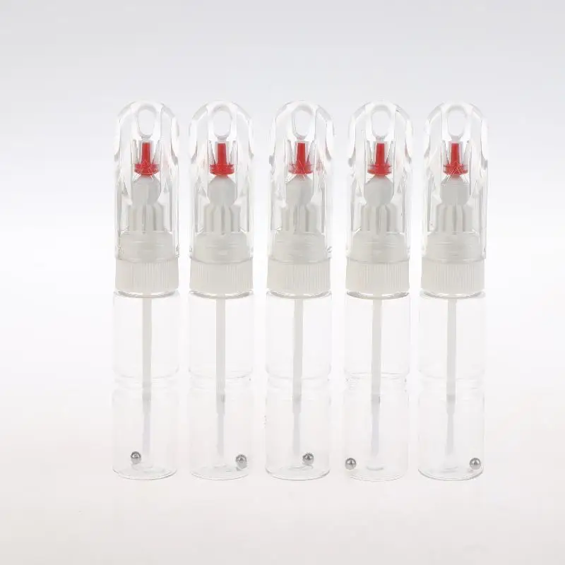 1/5pcs 2 In 1 Needle Brush Nail Polish Pen Empty Bottle Touch-up Paint Bottle Paint-mending Pen Dotted Pen+Drawing Pen
