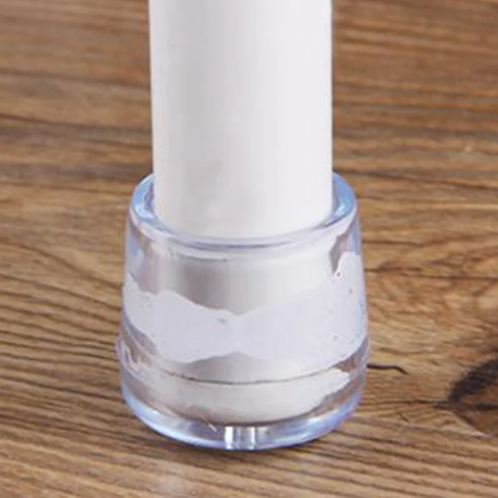 

8Pcs Wear-Resistant Table Chair Feet Cover PVC Rubber Material for Hardwood Floors Protection Table Leg Caps Chair Foot Cover