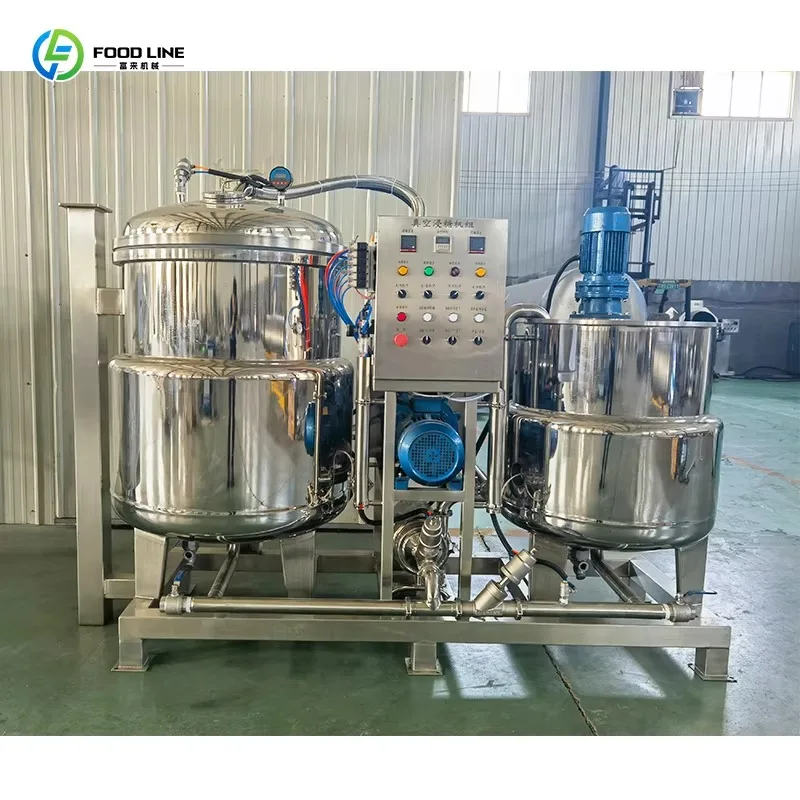 Large Capacity Vacuum Sugar Soaking Machine – Automatic Candying Equipment for Commercial and Industrial Food Processing