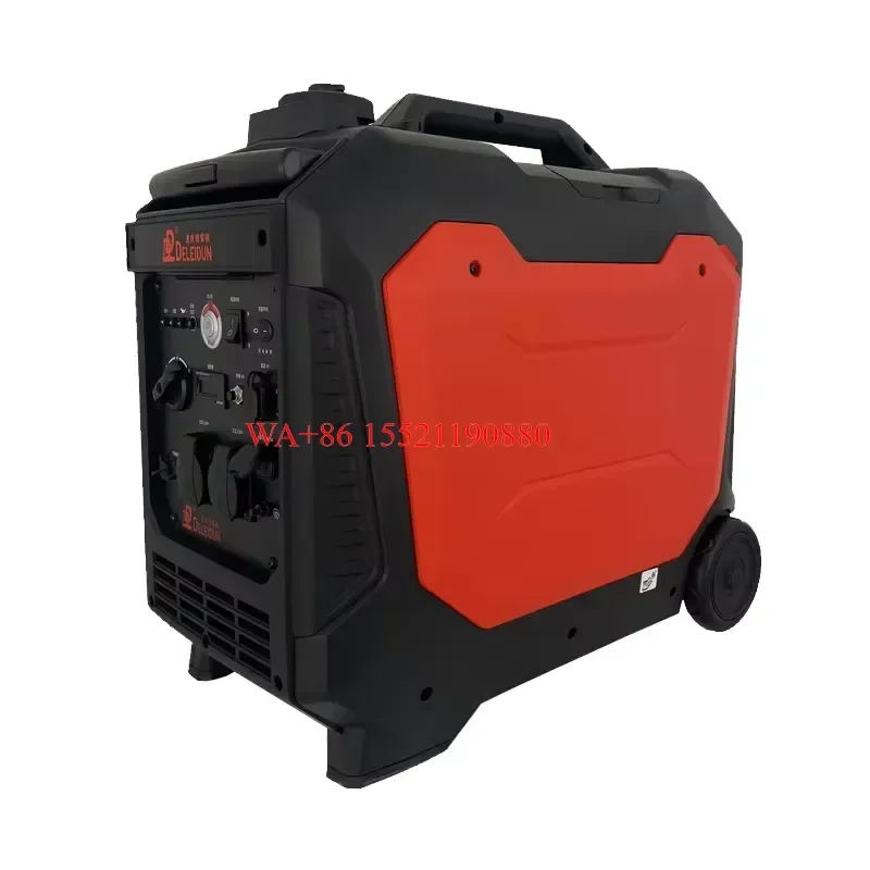 WMWMNU Small Household 5KW Single Phase 220V Power Generator Set, Remote Start & Electrical Starting System