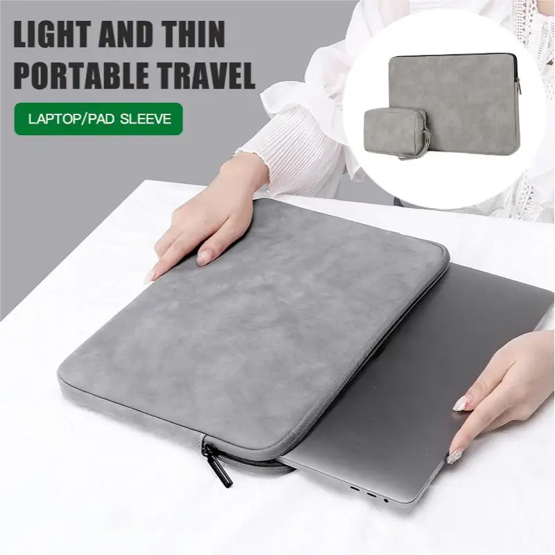 1Pc 15/15.6 Inch Laptop Sleeve Case Notebook Bag Shockproof Slim Carrying Case for Men Women Business Use