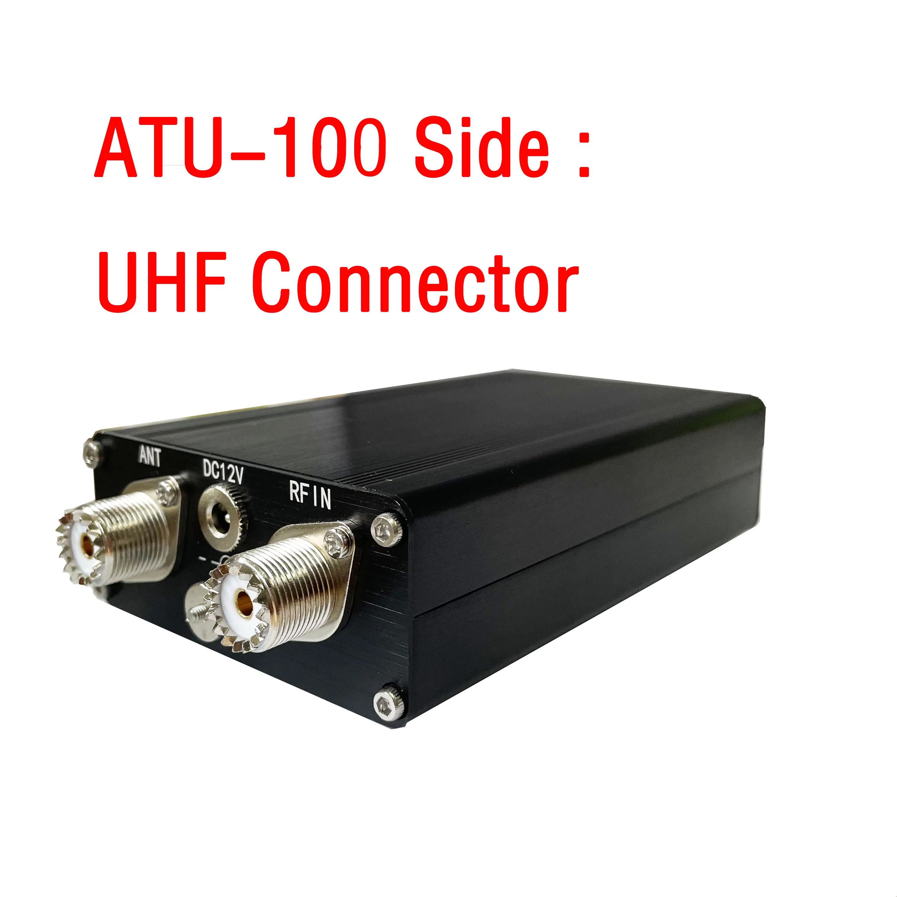 ATU-100 Antenna Tuner 1.8-50MHz atu100 by N7DDC 7x7 0.96 Inch OLED 3.2 Firmware Programmed with Housing Assembled Machine