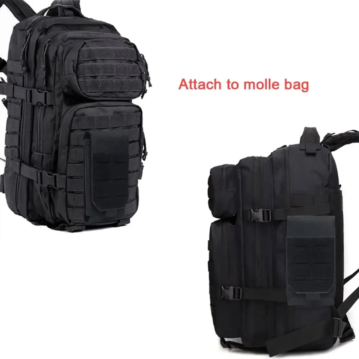 Molle Laser Pouch Tactical Cell Phone Belt EDC Pouch Holder Waist Accessories Bag Outdoor Camping Mobile Phone Pack Bag view 3