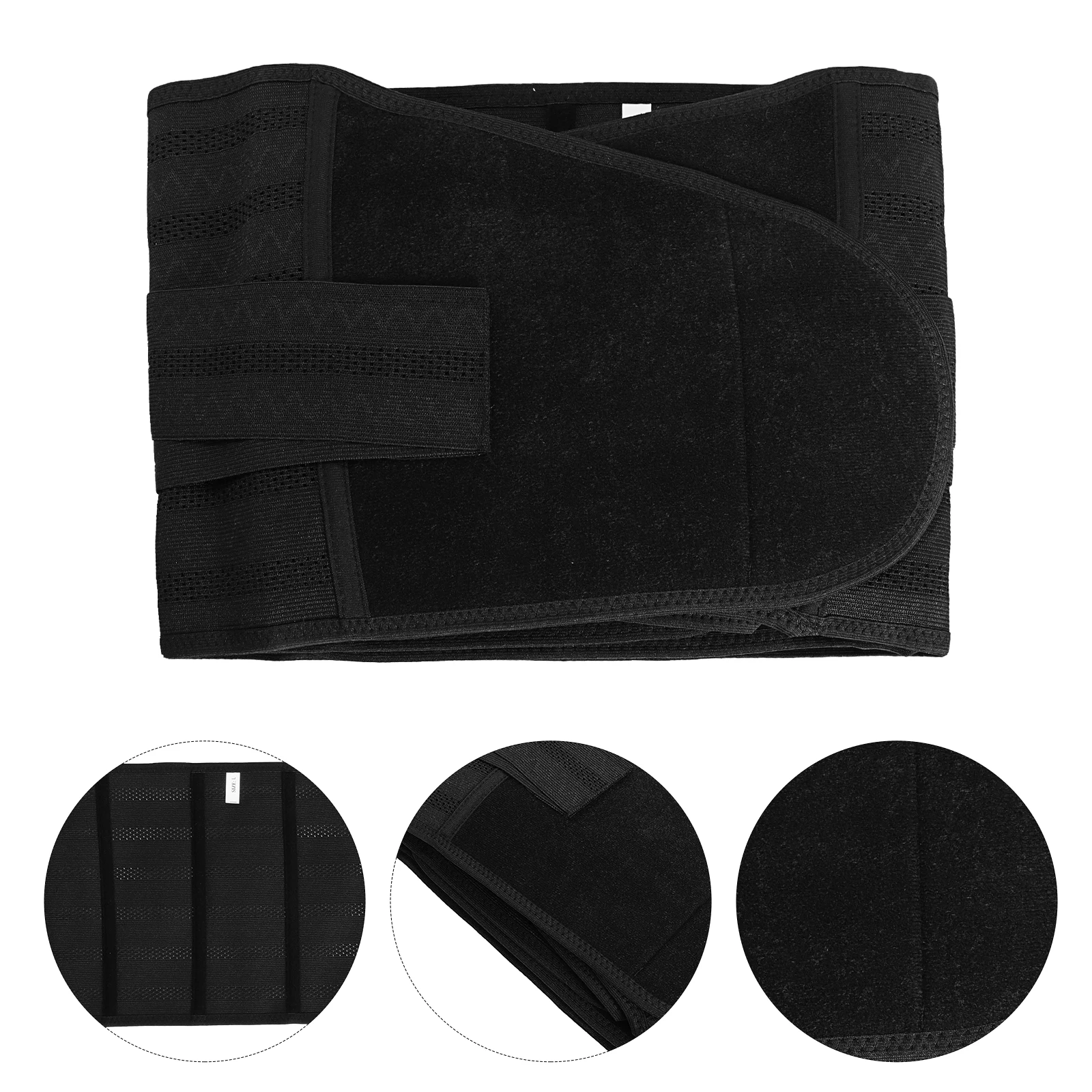 

Postpartum Belly Band Breathable Soft Adjustable Wrap Black Maternity Recovery Support Women Slimming Confidence