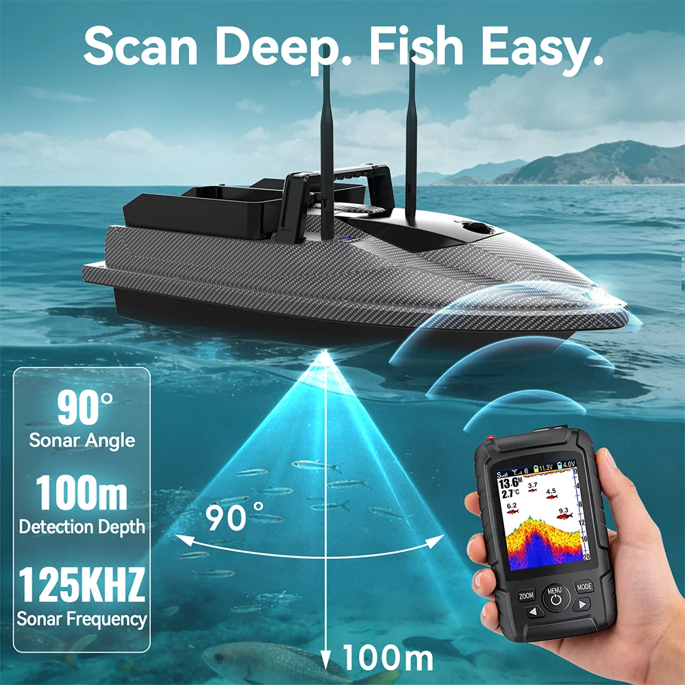V600Pro 4개 낚시 지점 200개 GPS 포인트  - Fishing Boat Gps 리뷰 및 가격