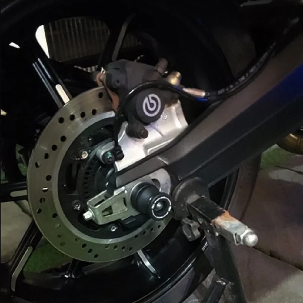 For Ducati Monster 696 795 797 Scrambler 400 800 1100 Motorcycle Accessories Rear Swingarm Sliders Spools Paddock Bobbins