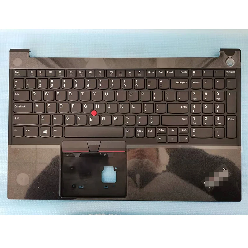 Imagem -04 - para Lenovo Thinkpad E15 Gen2 2023 Palma Resto com Teclado Capa Superior Case 5m10w64513