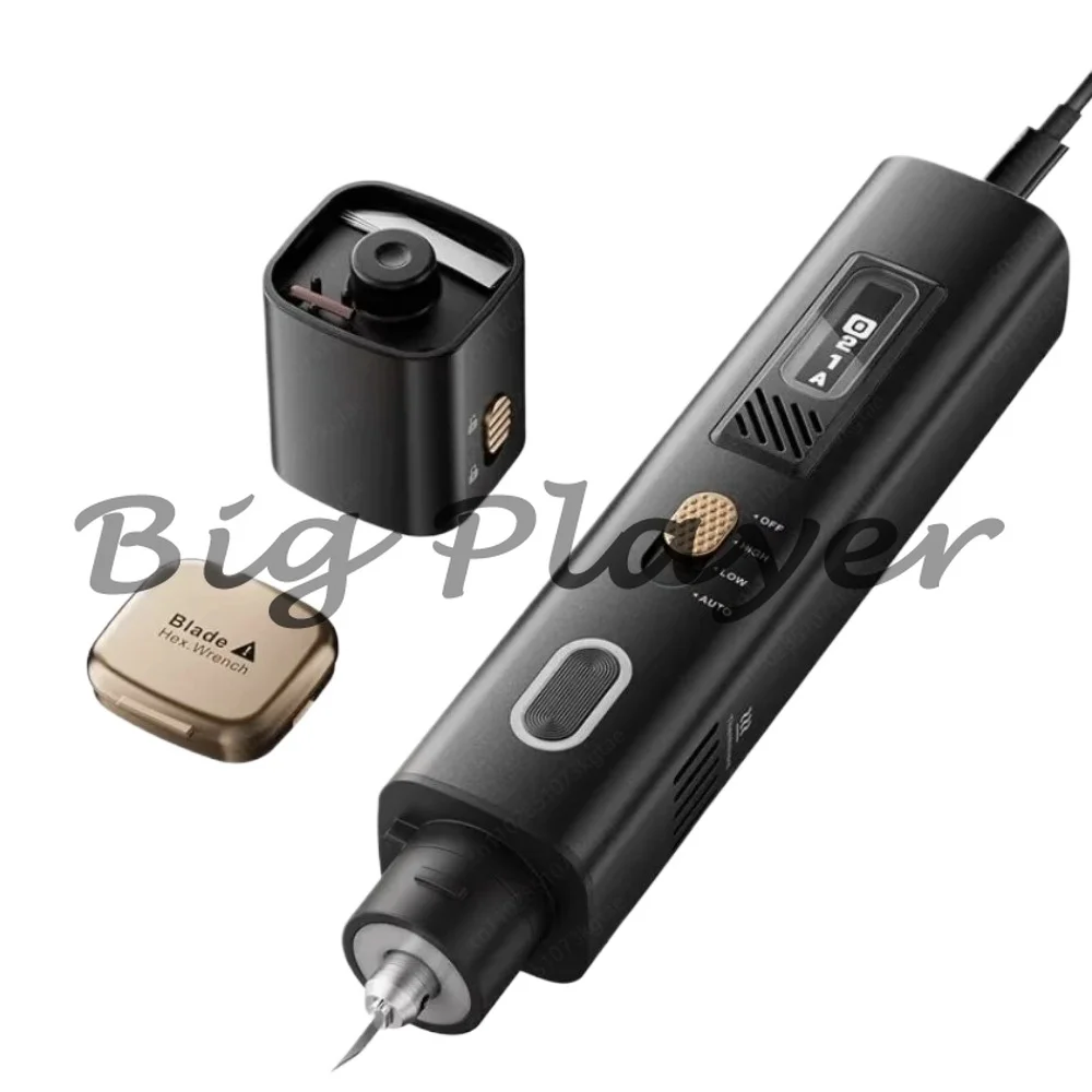 Portable Handheld  Cutting Tool - 40KHz 30W Electric Grinder for 3D Printed Models Acrylic Wood Plastic