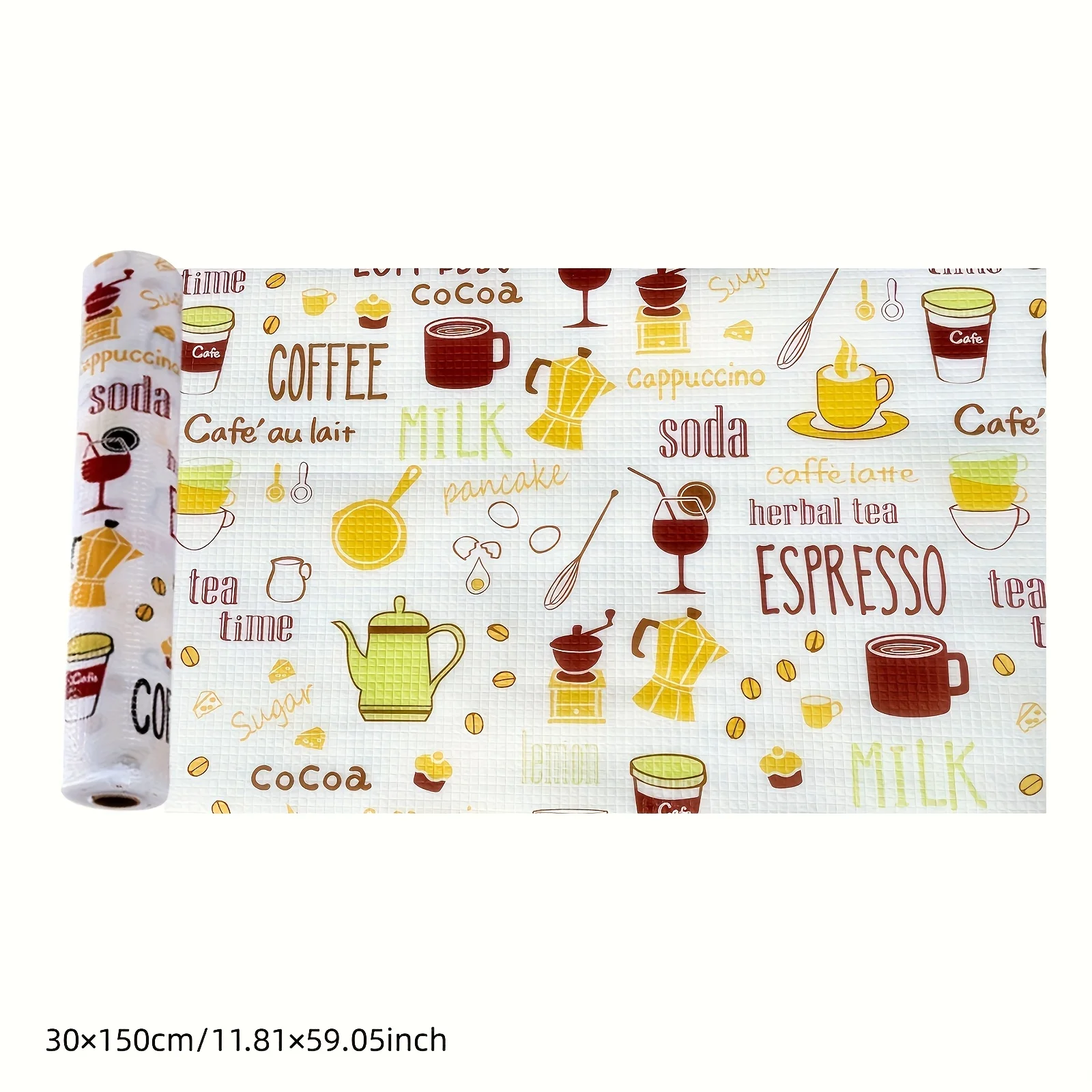 

Decoration Table Mat Drawers Cabinet Shelf Liners Cartoon Cupboard Placemat Waterproof Oil Thickened Kitchen Stickers Cuttable