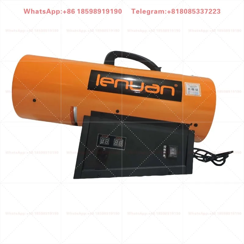 50KW Indoor Hot Air Blower Portable Fan Heater Mobile Heating Device for Temperature Control in Agricultural Greenhouse