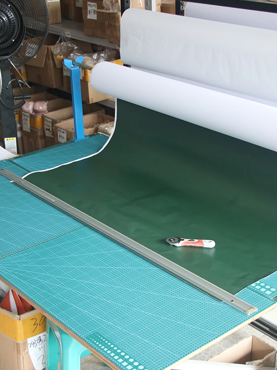 QJHA1 Tapis de découpe en PVC auto-guérison double face pour planche d'artisanat du cuir, grand tapis de protection de bureau 90x60cm Gif de fête des pères